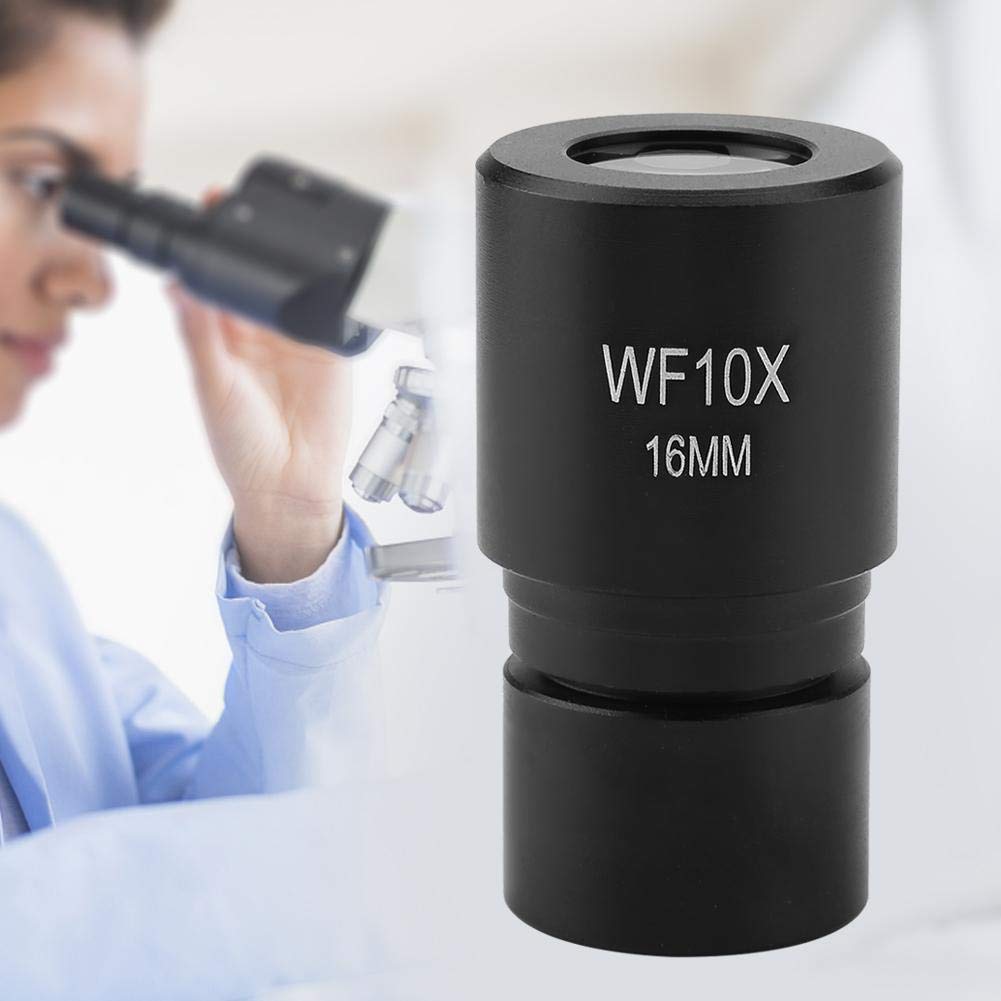 WF 10X Microscopio Oculare Accessori per Microscopio Biologico Microscopio Obiettivo Adattatore per Microscopio Vista