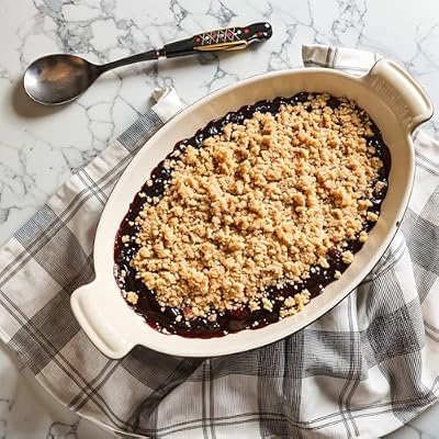 Calhoun Bend Mill Blueberry Crumble Mix | Delicious Easy to Make Crumble Dessert | Perfect for Blueberries or Your Favorite Fruits | Classic Dessert | Ideal for Baking Enthusiasts - 8 Oz (Pack of 1)