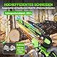 Angseen Akku Kettensäge, 6 Zoll Mini Kettensäge mit 2 Akku und 850W Motor, Akku-Astsäge mit 2 Ketten und Sicherheitsverriegelung, Starke Elektro-Handkettensäge für Holz, Astschere & Gartenarbeit