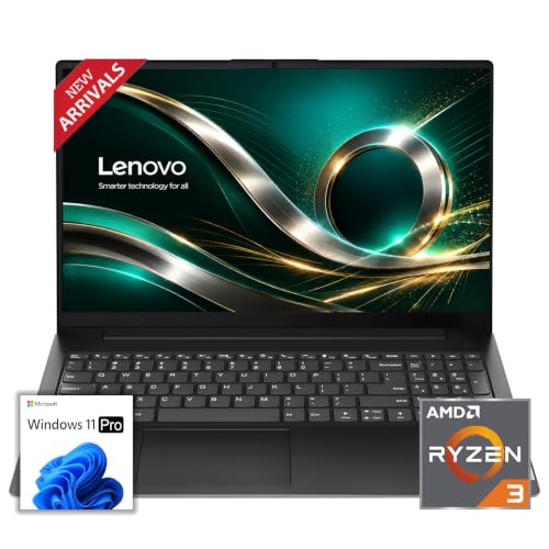 Image of Lenovo New V15 Business Laptop(2026-2027 Edition), Powerful AMD Ryzen 3 7320U(Beats i7-1065G7) CPU, 16GB DDR5, 512GB PCIe, 15.6 inch FHD Display, 14.5-Hour Battery Life, Windows 11 Pro with MS 365 for Web