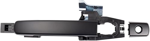 Miniatura 633 de TRQ Manija de puerta exterior delantera izquierda plateada para el lado del conductor compatible con Nissan 370Z 2009-2017