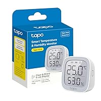 Tapo Monitor intelligente di temperatura e umidità, archiviazione dati gratuita