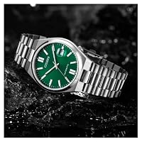 Citizen Automatik Herren Armbanduhr aus Edelstahl in der Farbe Silber-Grün 40mm, Wasserdichtigkeit: 5Bar, NJ0150-81X – Ansicht 5