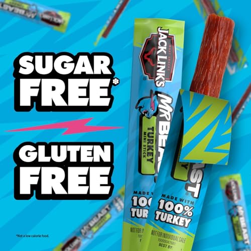 Jack Link's MrBeast Mini Turkey Jerky Sticks - (12 Pack) 0.5 oz - image 7