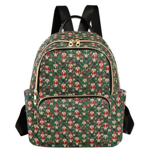 Mochila para mujer de invierno regalo de cascanueces con múltiples bolsillos