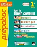 Prépabac Tout le tronc commun 1re Bac 2020: nouveau programme de Première 2019-2020