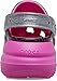 Crocs® Barbie Unisex Clogs – Crush Slides – Thermoplastic EVA Construction – 360-Degree Comfort Black Men's 6, Women's 8 Medium