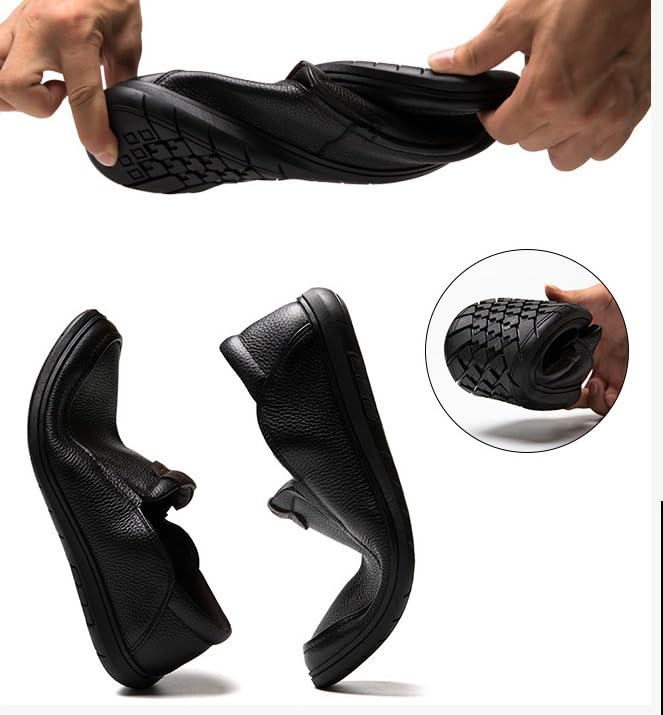 Men's Slip-On Dress Shoes Men Fashion Comfort Pointed Toe Wedding Business Oxfords Shoes3