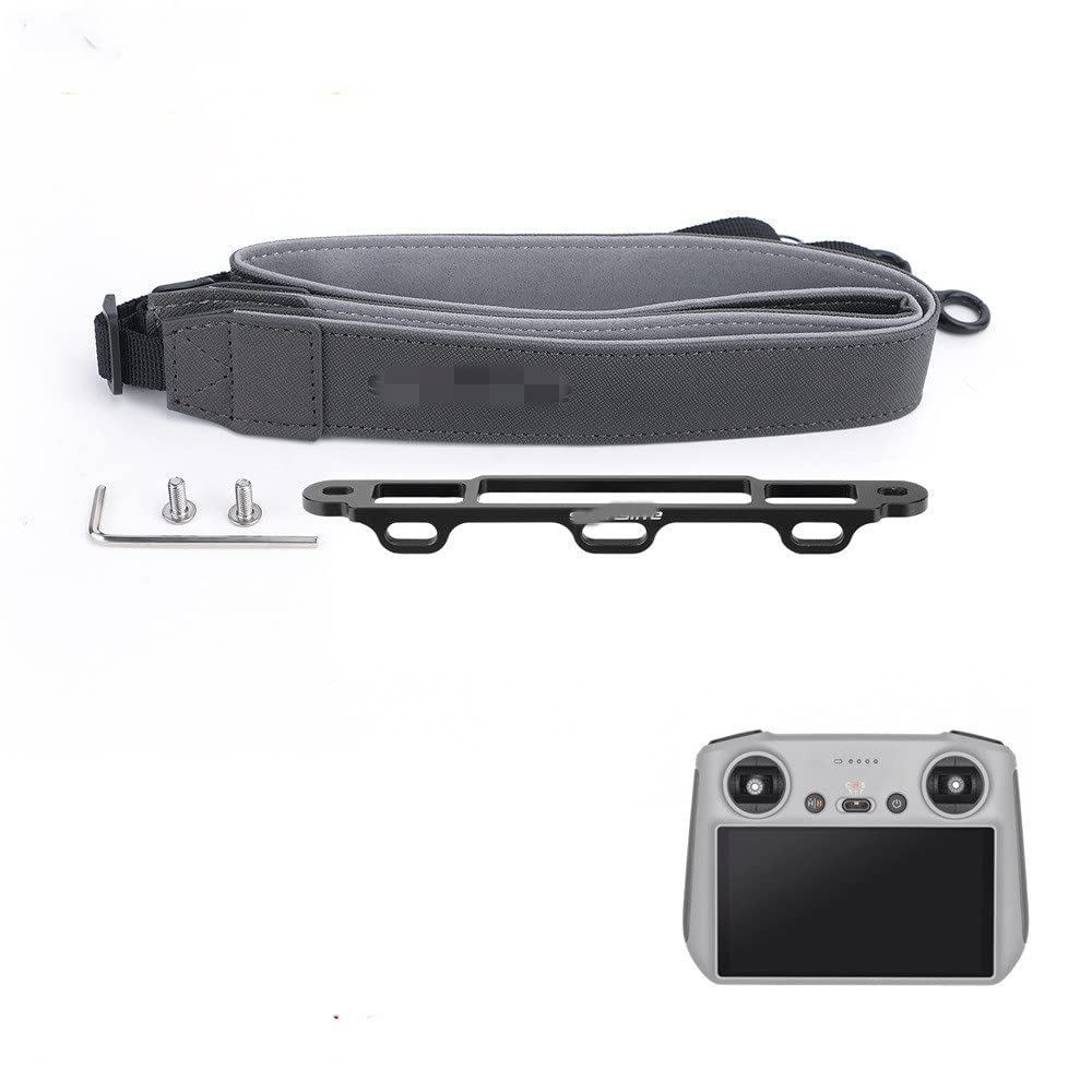 Per DJI RC Pro Smart Controller Display ad alta luminosità Cordino da collo Pellicola di vetro Controller Custodia in silicone Set accessori Drone accessori (colore: per cordino DJI RC)