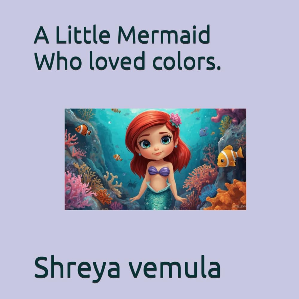 A Little Mermaid Who loved colors.