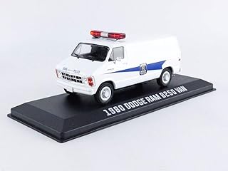 Greenlight 86599 1980 Dodge Ram B250 Van - Indiana State Police 1:43 Scale
