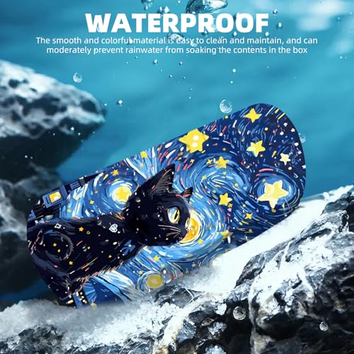 Image of Hard Shell Eyeglasses Case, Travel Portable Protective Glasses Cover Box for Men and Women with Cleaning Cloth