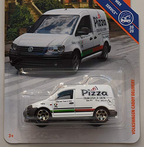 Matchbox Volkswagen Caddy Delivery 1:64 Blanco miniatura 2