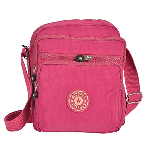 Sac en toile femme bandoulière et tissu nylon de loisirs