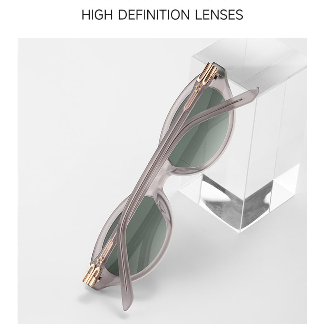 Occhiali da sole alla moda da donna in acetato, occhiali da vista a occhi di gatto da uomo