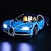 BRIKSMAX Kit de iluminación LED Lego Technic Bugatti Chiron - Compatible con Lego 42083 Building Blocks Model- No incluir el Conjunto de Lego