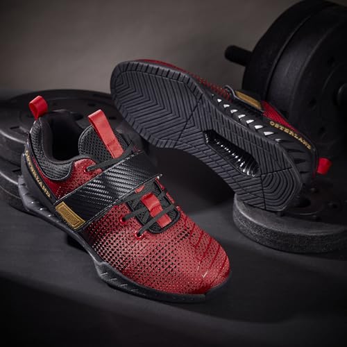 Image of Osterland Weightlifting Shoes: High-Performance Footwear for Gym Powerlifting, Specifically Designed for Heavy Lifting, Deadlifting, Weight Training, Squat Shoes for Men Women