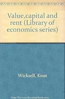 Value, Capital and Rent B0000CIXK8 Book Cover