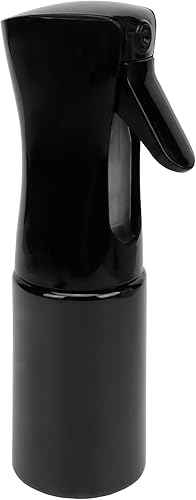 Botella de spray continuo para cabello, pulverizador de agua de plástico fino, reutilizable, botella de spray de belleza para limpieza, salón,