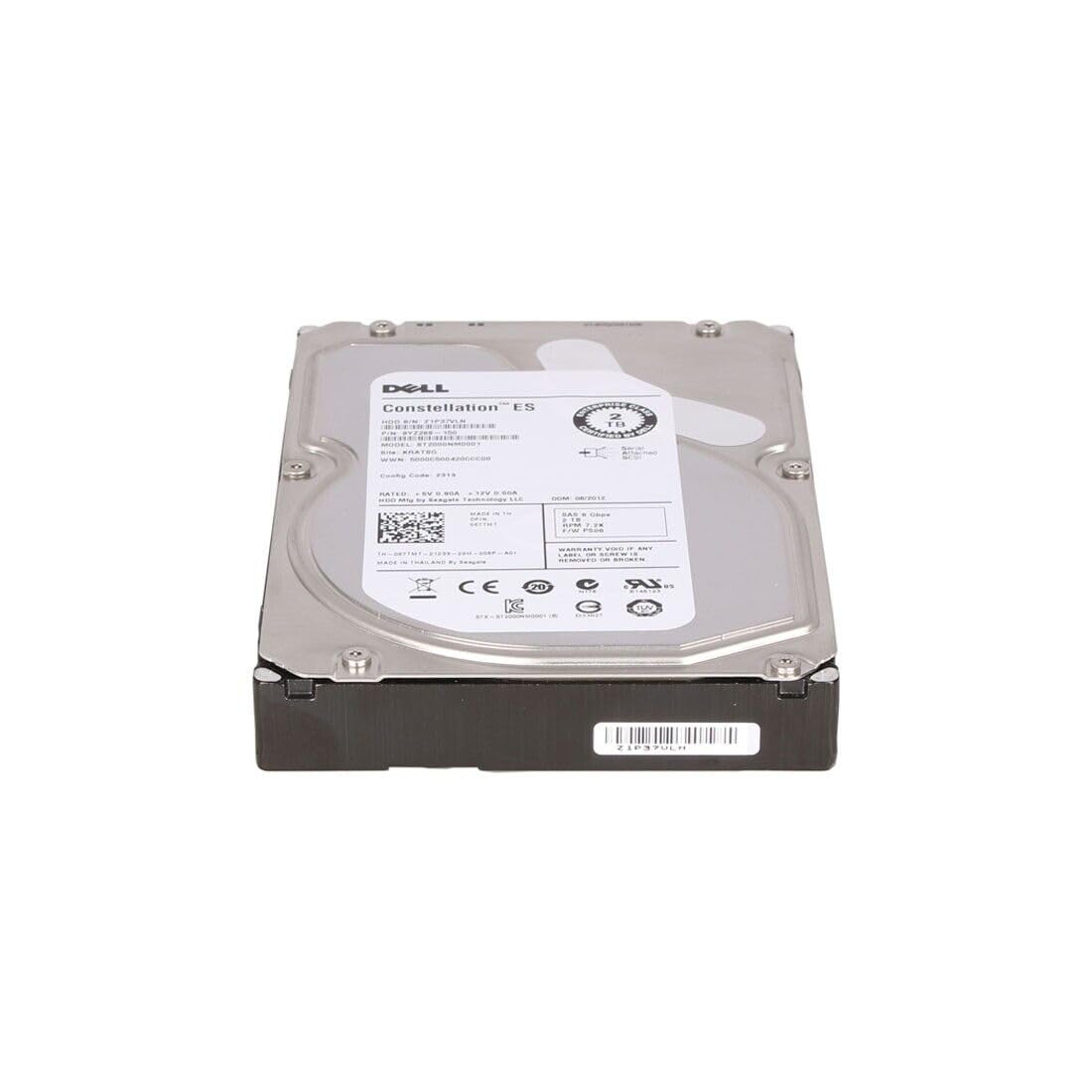 67TMT Dell - 2TB 7.2K RPM 6Gb/s 3.5" SAS HD
