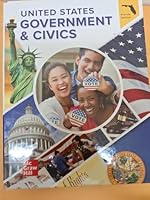 McGraw Hill United States Government & Civics Textbook, Florida Edition 1266652477 Book Cover