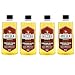 Milsek Furniture Polish and Cleaner with Lemon Oil, 12-Ounce, Pack of 4, LM-4