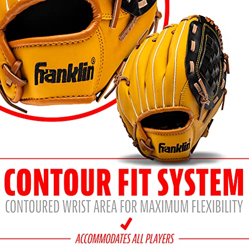 Image of Franklin Sports Baseball and Softball Glove - Field Master - Baseball and Softball Mitt