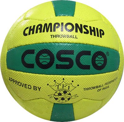Cosco Championship Throw Ball, Size 5, Yellow & Green (B00LWXPFCC) Amazon Price History, Amazon Price Tracker