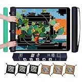 Pohxev Jigsaw Puzzle Mat Roll Up, Saver Pad 53” x...