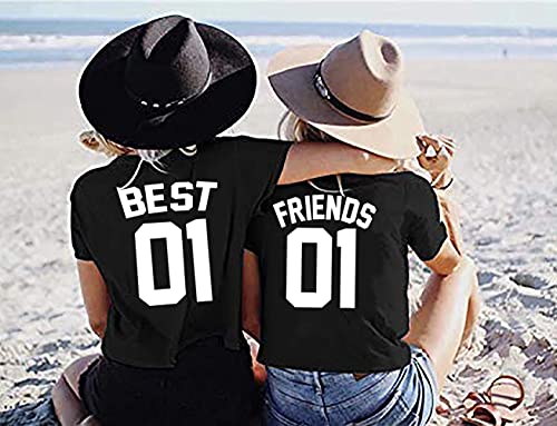 Soul Couple Matching Shirts for Best Friends T-Shirts BFF Shirts for 2 Girls Birthday Gift2