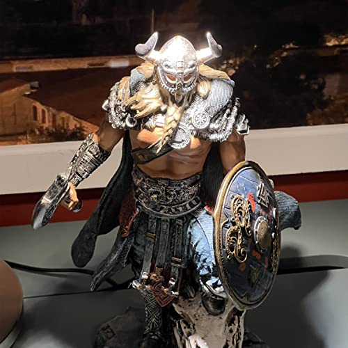 Estatua de resina Thor 13" con dragón decoración mitología nórdica miniatura 5