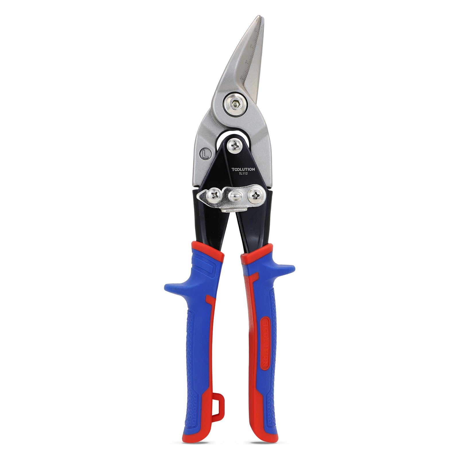 TOOLUTION Left Cut Offset Aviation Tin Snips Clipper 10 inch