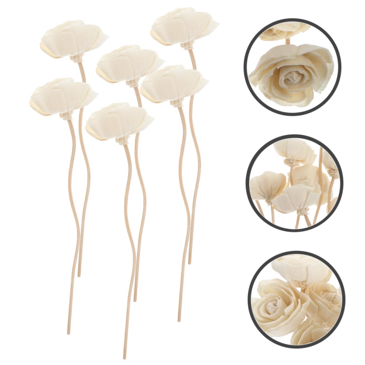 ABOOFAN 30 STK Aromatherapie-Rattan wohnaccessoires Room Fragrance duftdefuser dyfuzor zapachowy Zubehör für Aromaflaschen Aroma-Sticks kerzenset Schilf Duftstäbchen Aroma-Diffuse-Sticks