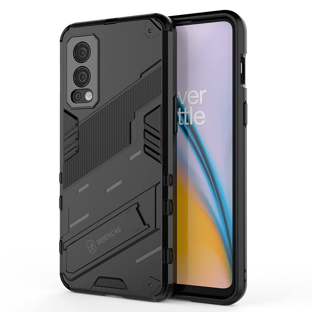Cover One Plus Nord LINER Cover Per OnePlus Nord 2 5G, [Militare Anti-Caduta] Cornice Custodia Sottile Con Kickstand