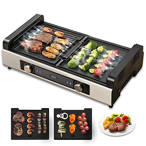 10 Best Indoor Smokeless Grill And Griddle Top Choices