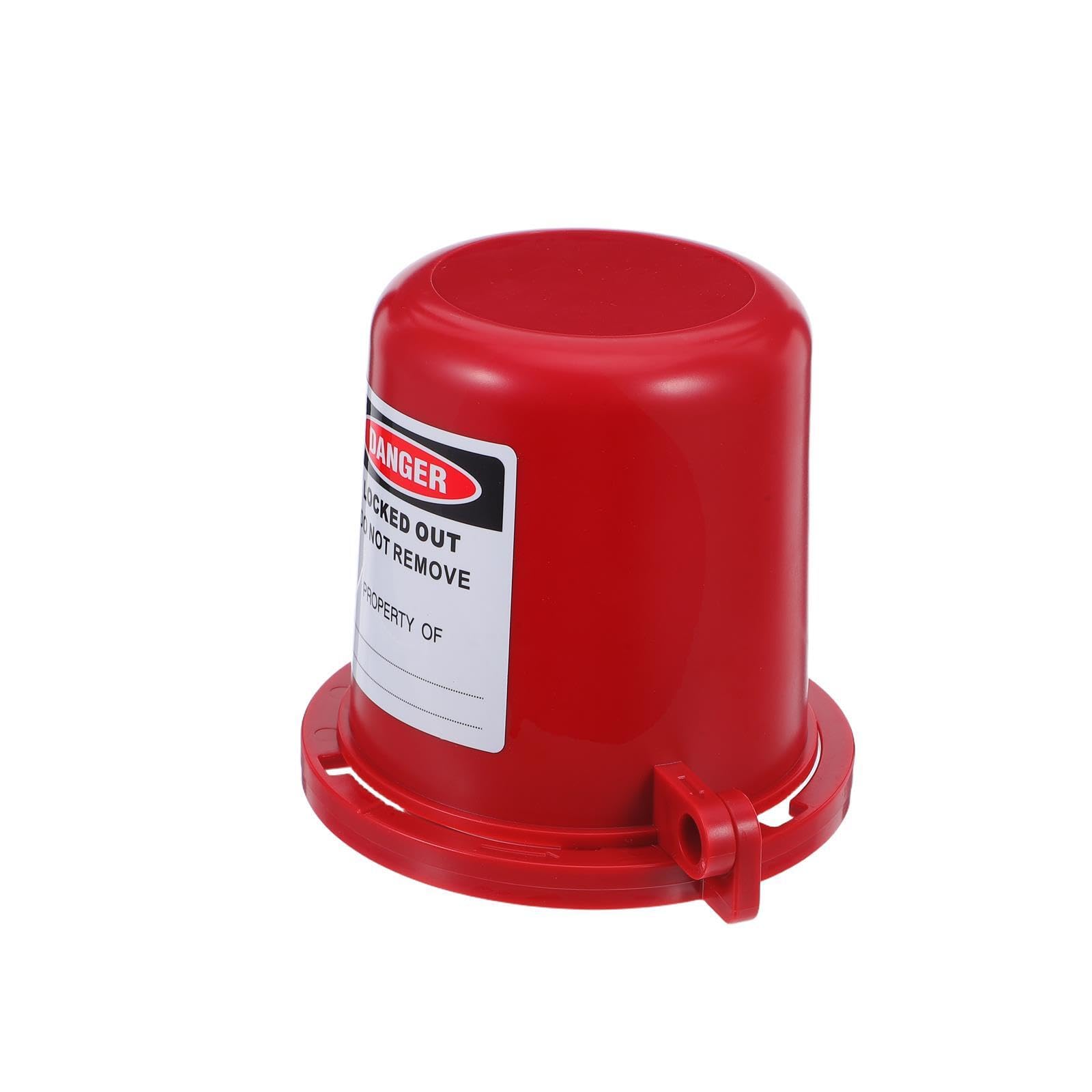 Cerradura para Válvula Industrial de Seguridad Dispositivo de Bloqueo para Válvulas y Enchufes Eléctricos Adecuado para Diámetros de Cerradura de Cierre de Gas