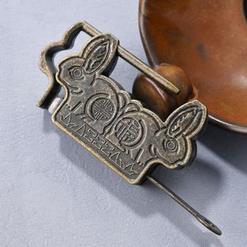 [ECCEZIONALE SCELTA PRESENTE] Questa serratura decorativa unica è perfetta per coloro che apprezzano gli oggetti vintage, offrendo una miscela di storia ed eleganza che sarà sicuramente apprezzata.