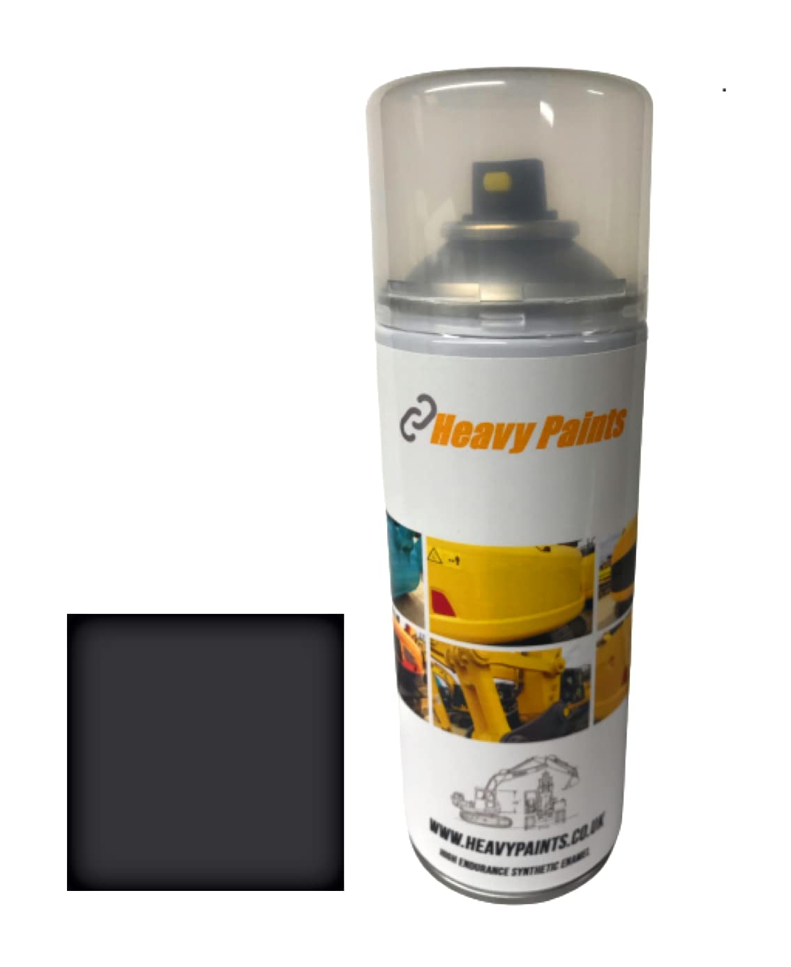 Heavy Paints Excavator Dark Blue compatible with Kubota KX-3 Synthetic Enamel paint 400ml Aerosol
