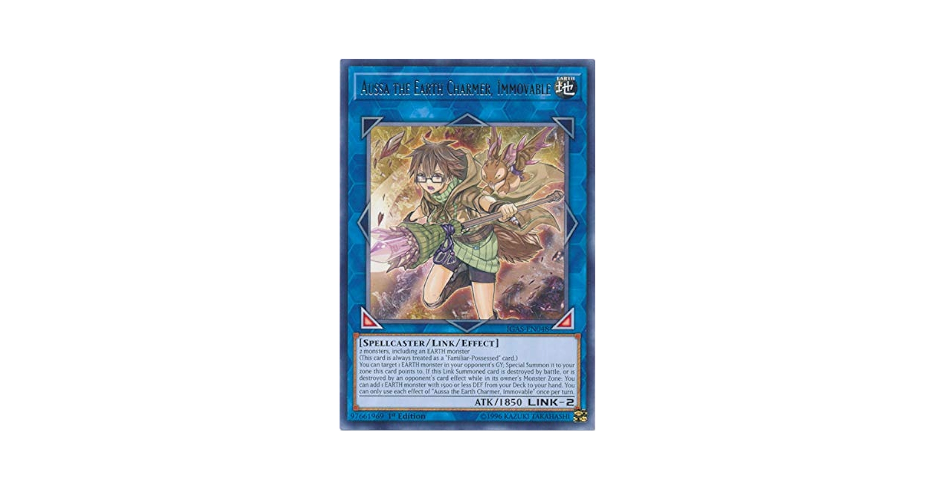 遊戯王OCG デュエルモンスターズ Aussa the Earth Charmer, Immovable 627097_in_1000x1000.jpg