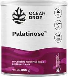 Palatinose em Po Isomaltulose 300g - Ocean Drop