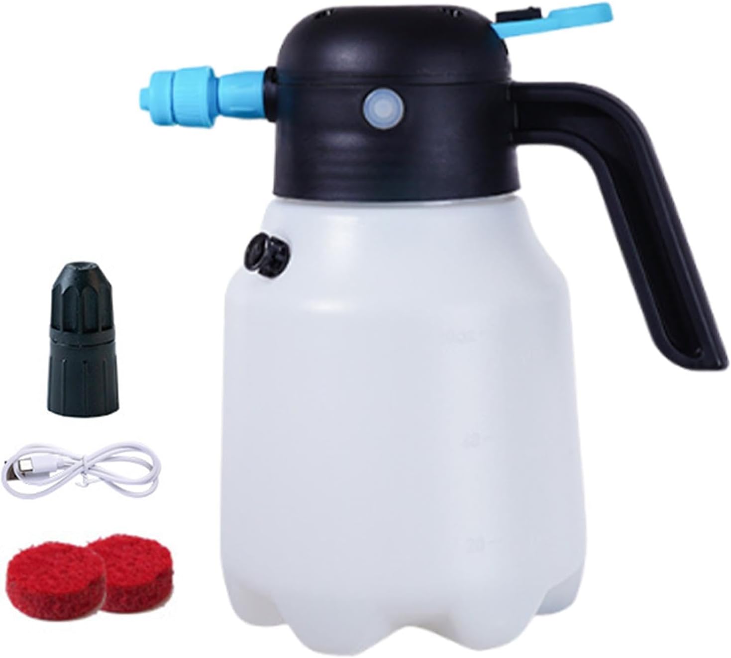 Electric Foam Sprayer Car Wash - Three-Mode Misting | Foam Sprayer for Car Detailing | for Driveway Agricultural Industrial Garden Irrigation Construction Site RV Boat