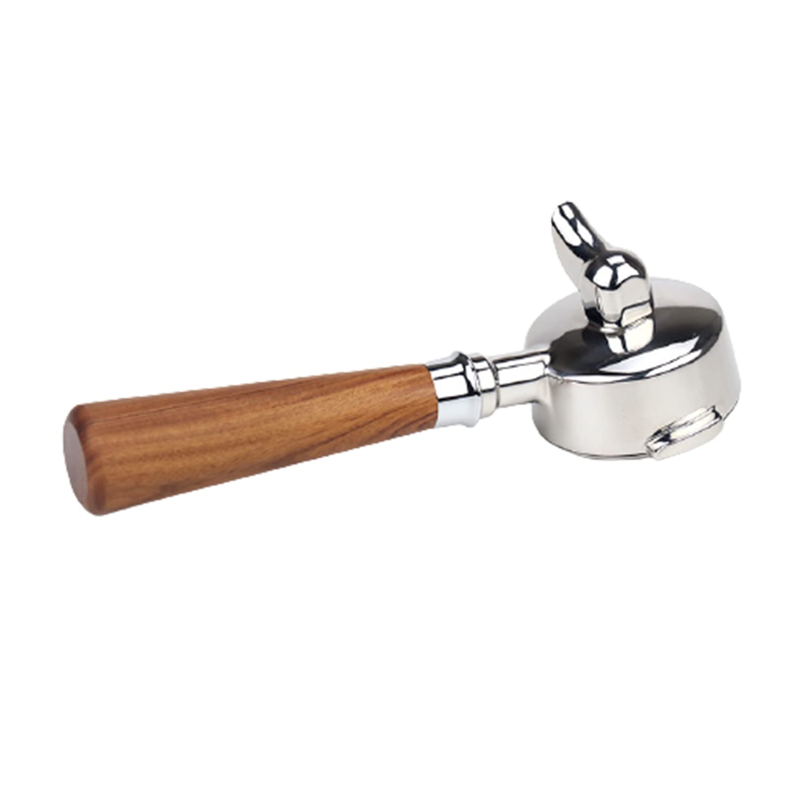 XAGMODSHN Siebträger aus Holz, 58 mm, Filtersiebträger für Holzgriff, Kaffeezubehör