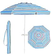 KOMFOTTEU Supporto rotondo per ombrellone da 39/48 mm, base per ombrellone con design in rattan, per giardino, terrazza, spiaggia (12 kg