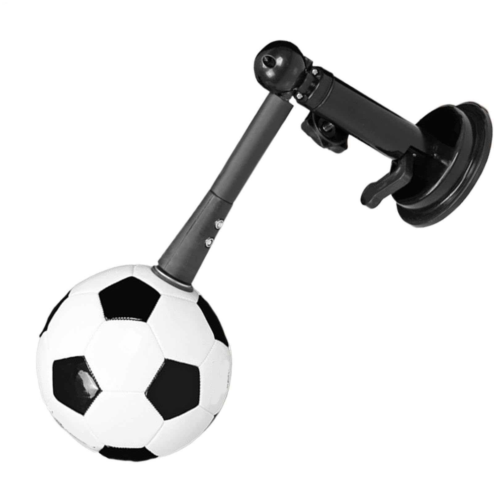 Attrezzo per Allenamento Calcio Attrezzatura Allenamento Pallone | Allenatore di Calcio a Mani Libere per Casa Appartamento Pavimento Garage Scuola Club Campo Riscaldamento all'aperto
