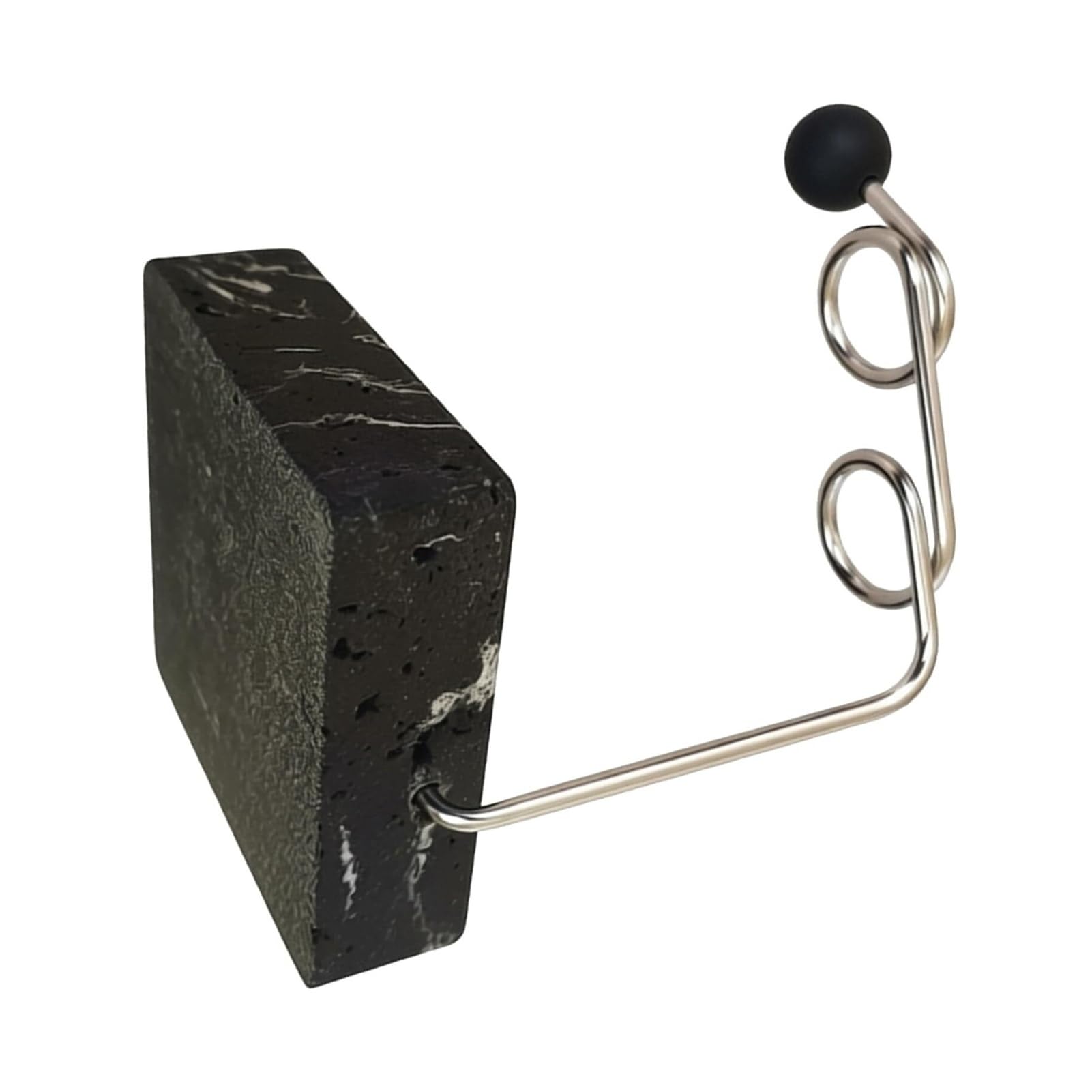 Portacepillos de Dientes Organizador Moderno del Acero Inoxidable Tenedor Cepillo de Dientes con la Base mármol Falsa Vaso de Enjuague bucal Reutilizable