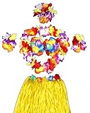 Cintura ajustable: con cinturilla elástica, cintura cintura de hula falda 40 cm; es adecuado para niños pequeños. Colores vibrantes.