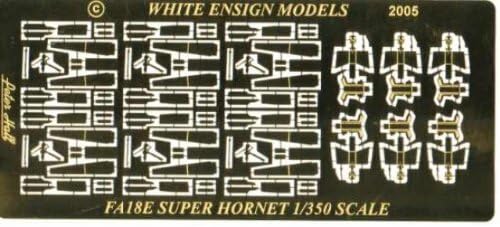 White Ensign Models 1/350 FA-18E SuperHornet Photoetch Enhancement Parts