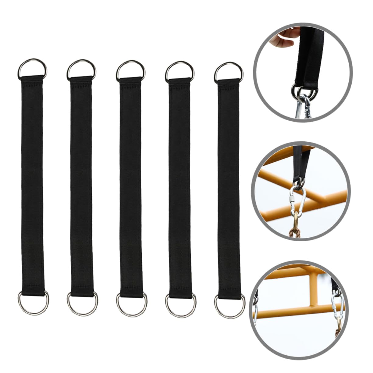 Levemolo Outdoor Swing Hammock Straps Heavy Duty Swing Strap Kit for Camping Hiking