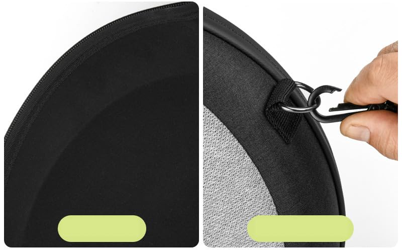 Custodia protettiva per altoparlante Harman Kardon OS6, guscio rigido in EVA con tracolla, copertura audio impermeabile con imbottitura interna, Grigio, Unisex