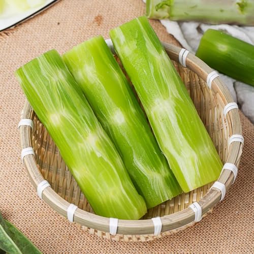 semillas de plantas de ensalada de espárragos semillas y plantas de hortalizas Lactuca sativa plantas en macetas resistentes verduras de balcón de invernadero semillas de bonsái, 40pcs